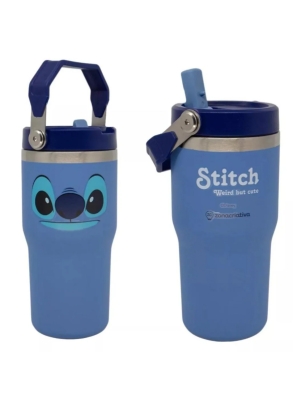 imagem do produto Copo Térmico Com Alça Tumbler Hanger  Stitch 650 Ml  - Arco Iris